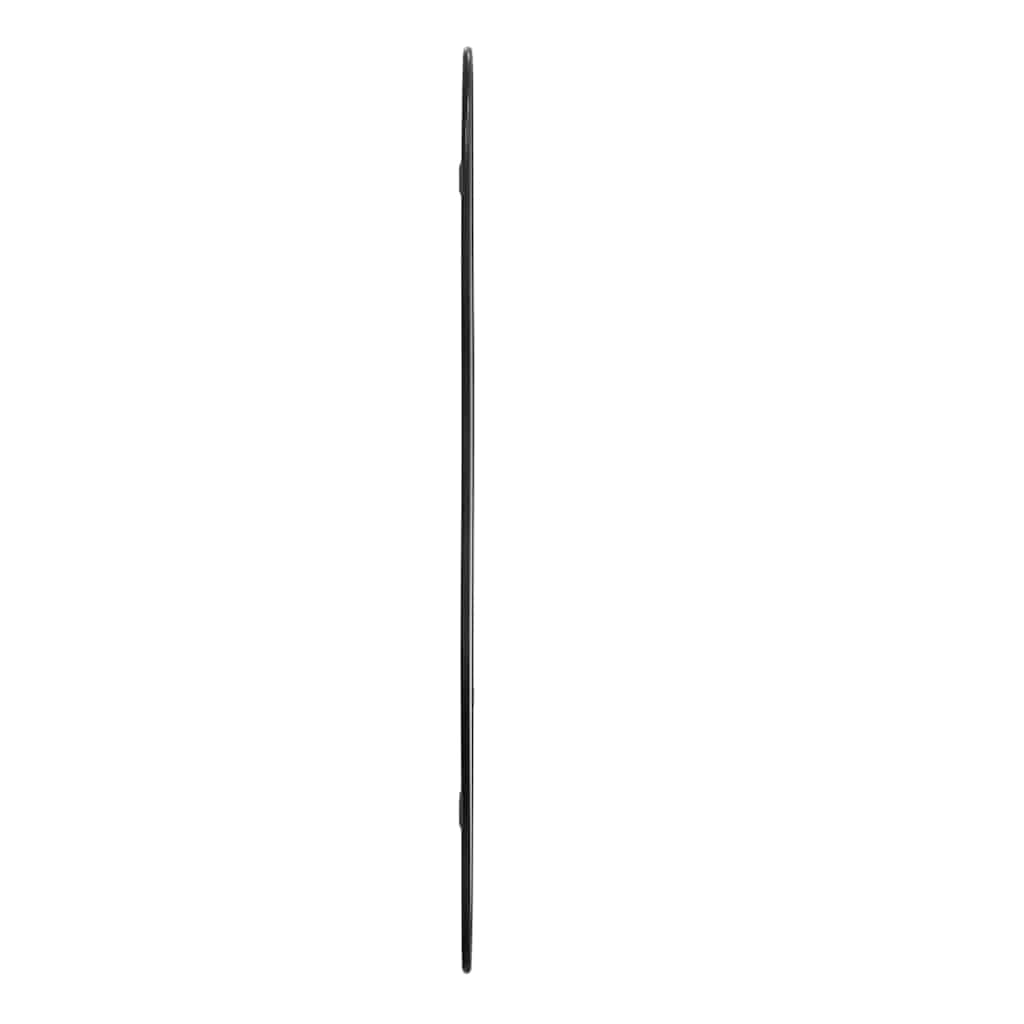 Zidno ogledalo crna 60x25 cm
