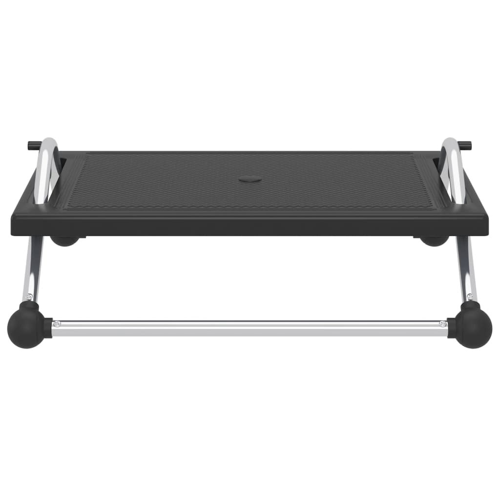 Oslonac za noge crni 45 x 40 x 13,5 cm
