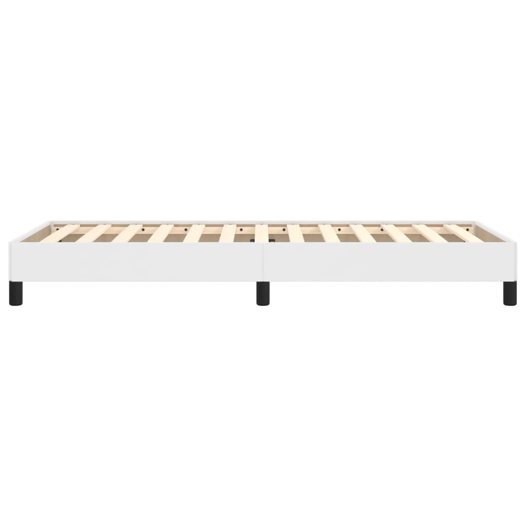 Okvir za krevet bijela 90x200 cm od umjetne kože