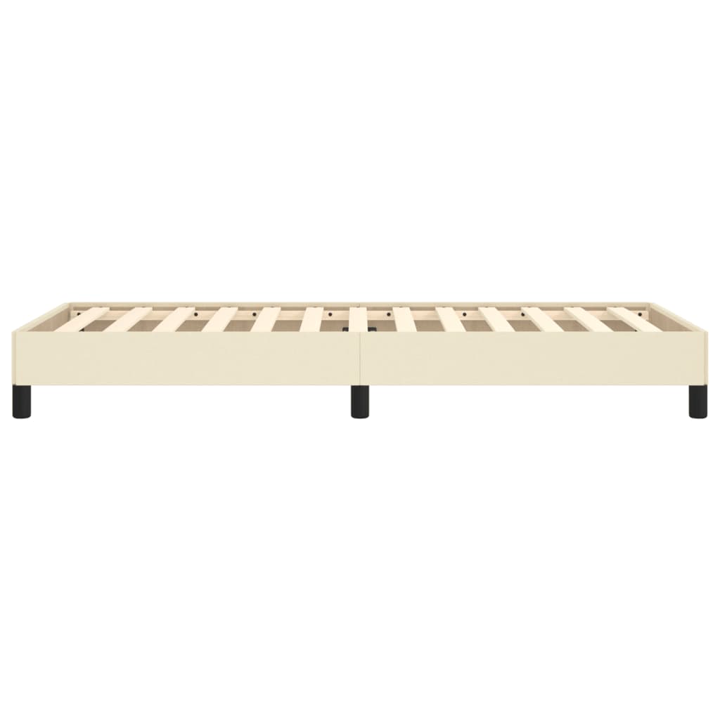 Okvir za krevet krem 90x200 cm od umjetne kože
