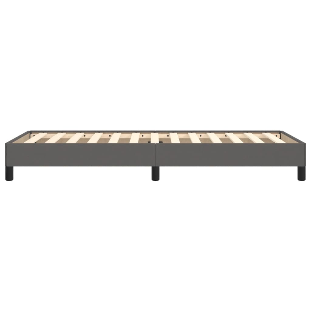 Okvir za krevet sivi 90x200 cm od umjetne kože