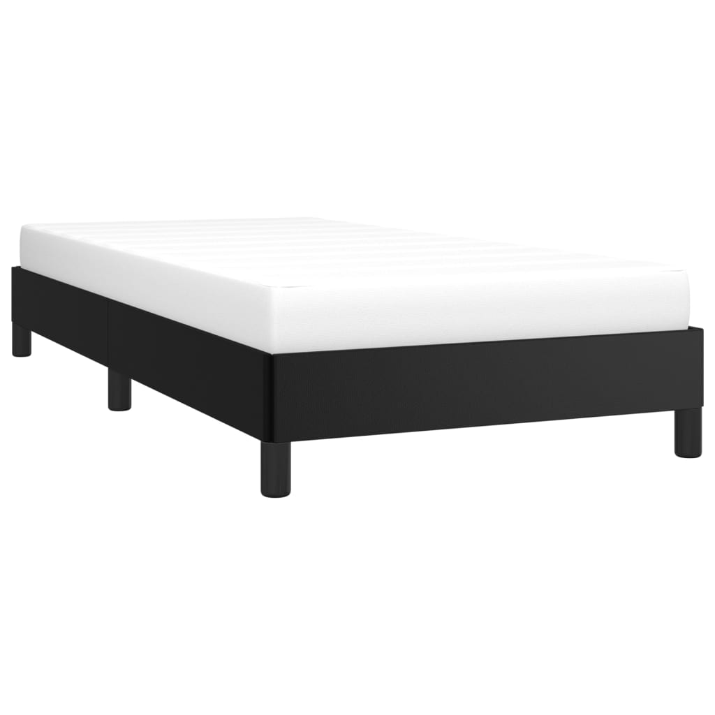 Okvir za krevet crni 100x200 cm od umjetne kože