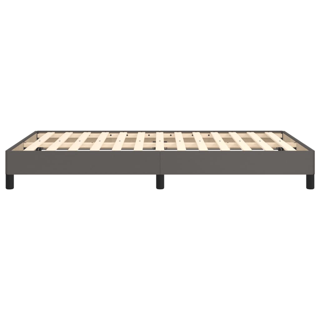 Okvir za krevet sivi 120x200 cm od umjetne kože