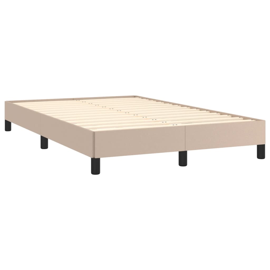Okvir za krevet boja cappuccina 120x200 cm umjetna koža