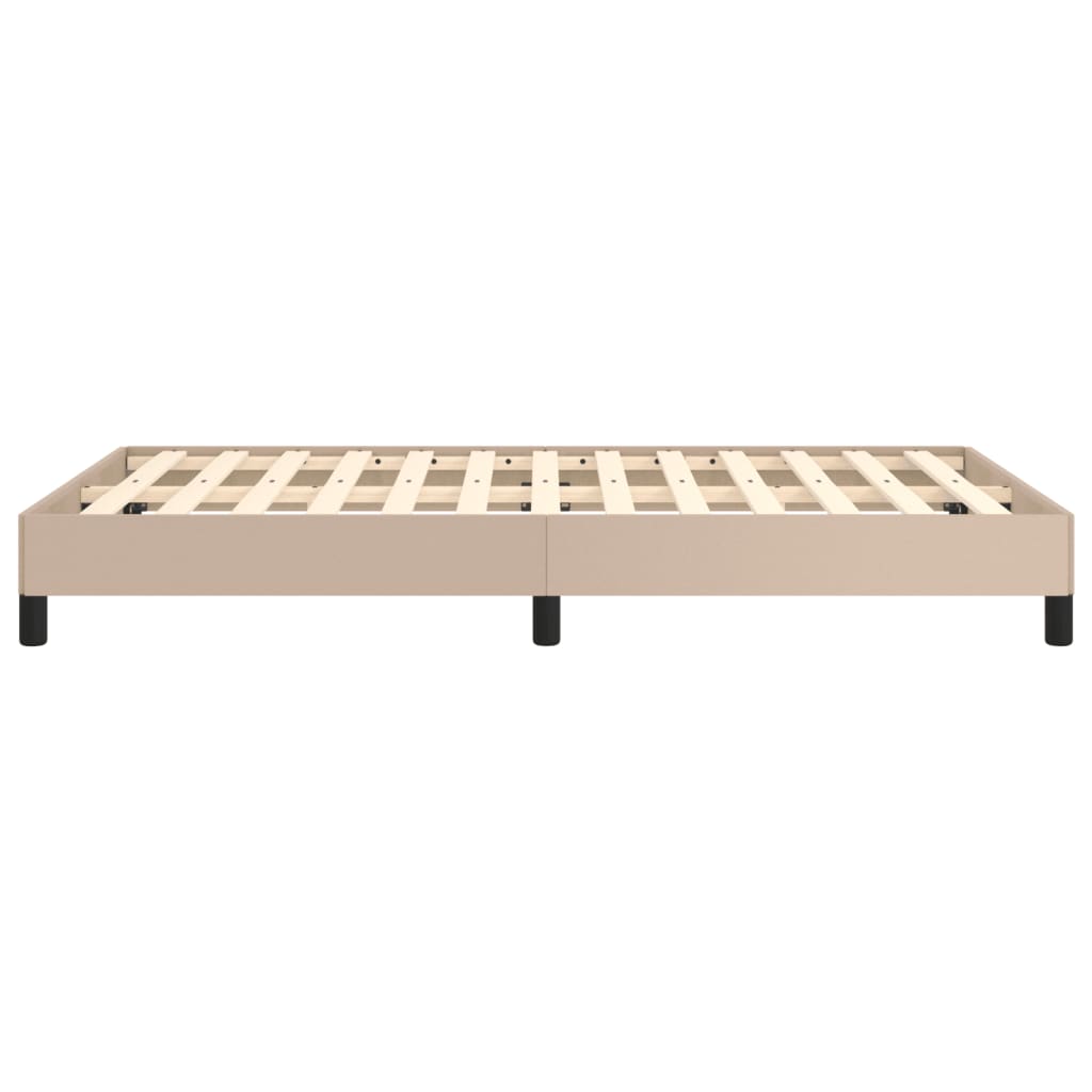 Okvir za krevet boja cappuccina 120x200 cm umjetna koža