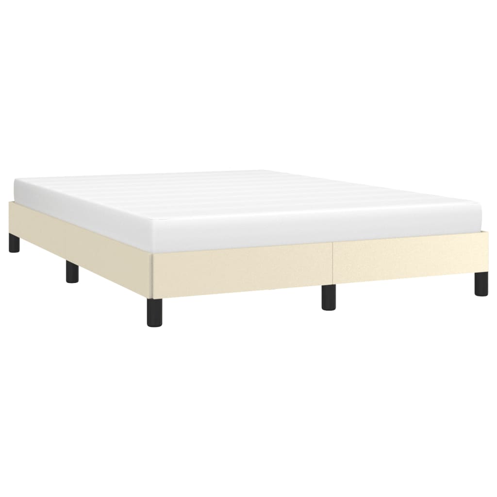 Okvir za krevet krem 140x200 cm od umjetne kože