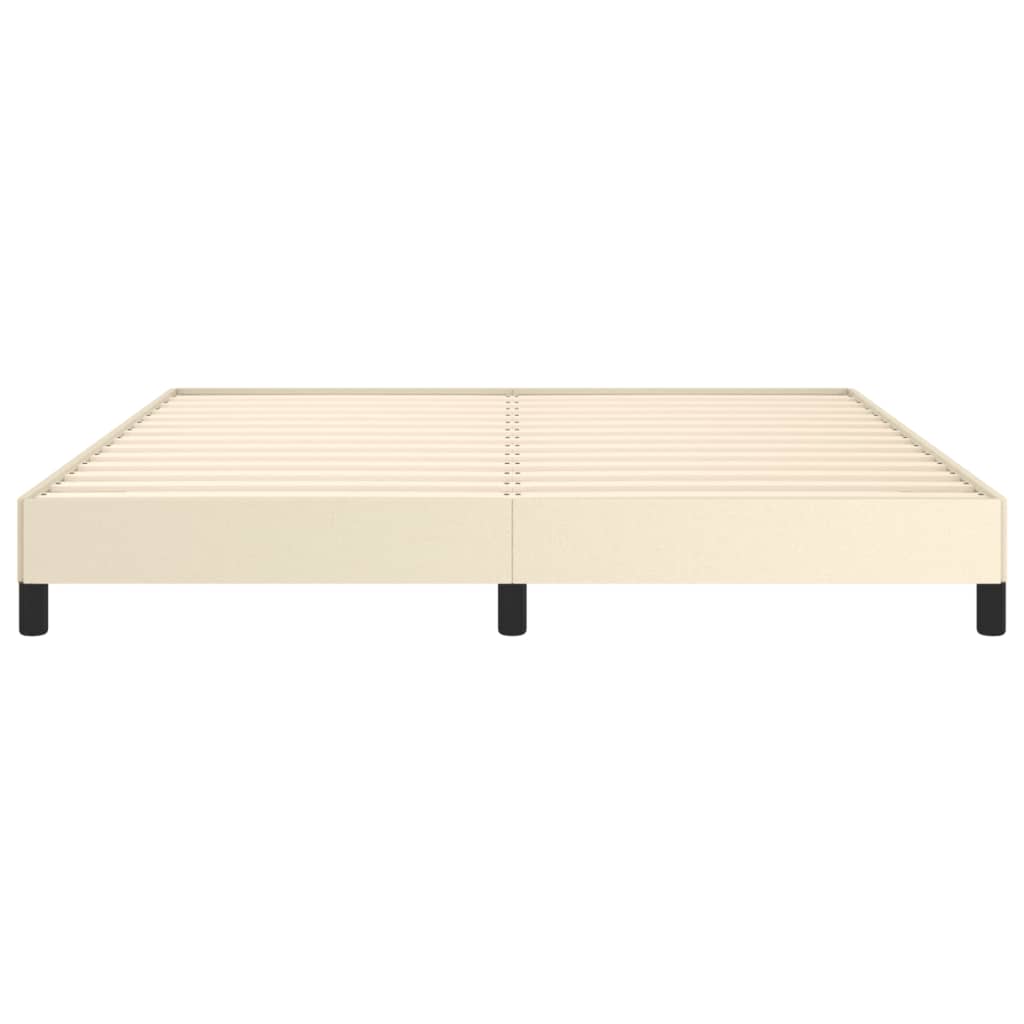 Okvir za krevet krem 180x200 cm od umjetne kože