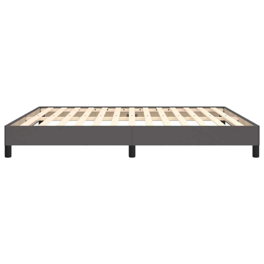 Okvir za krevet sivi 180x200 cm od umjetne kože