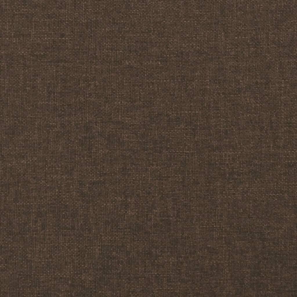 Okvir za krevet bez madraca tamnosmeđi 200x200 cm od tkanine