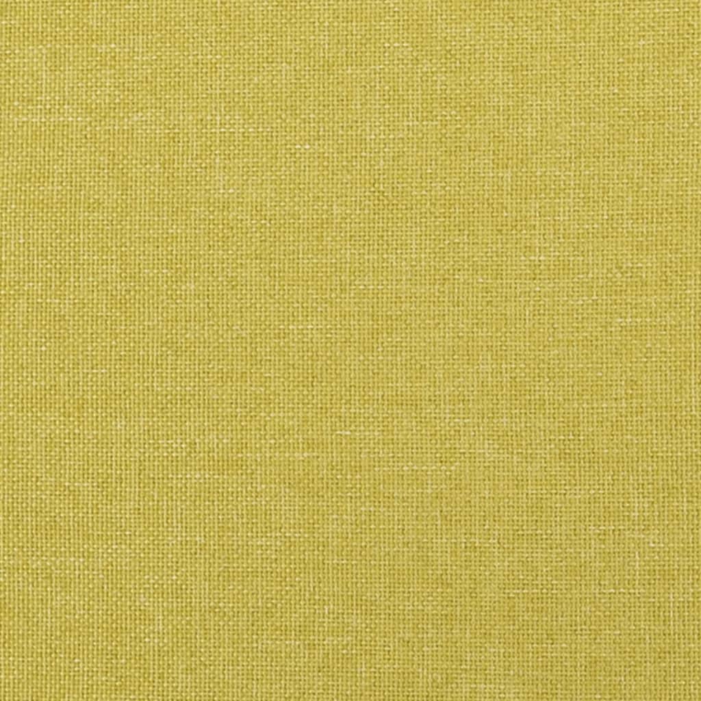 Okvir za krevet bez madraca zeleni 200x200 cm od tkanine