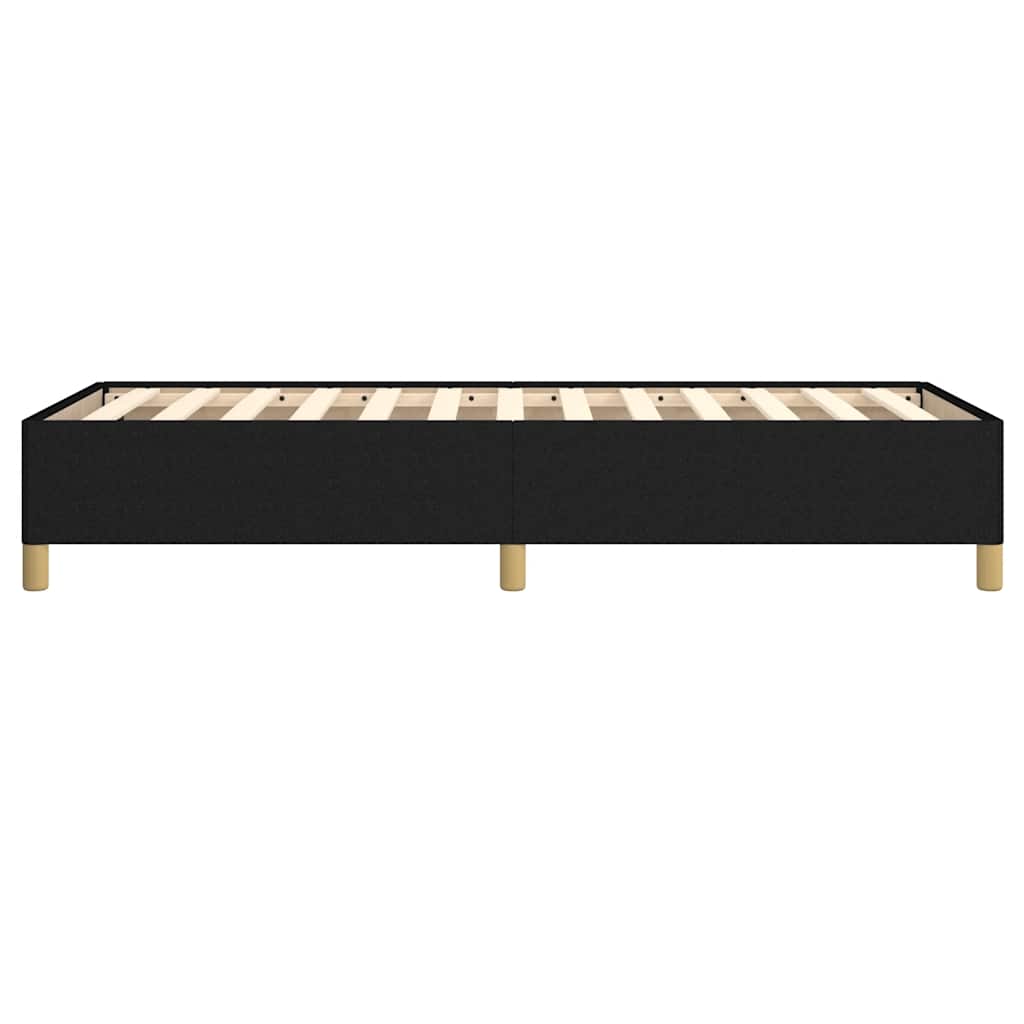 Okvir za krevet bez madraca crni 90x190cm od tkanine