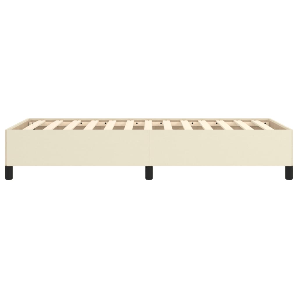 Okvir za krevet krem 90x200 cm od umjetne kože