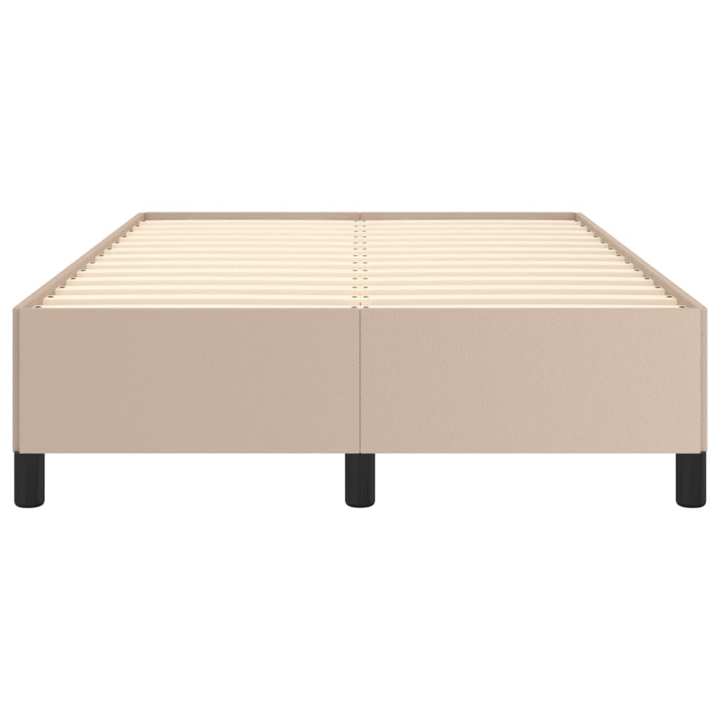 Okvir za krevet boja cappuccina 120x200 cm umjetna koža
