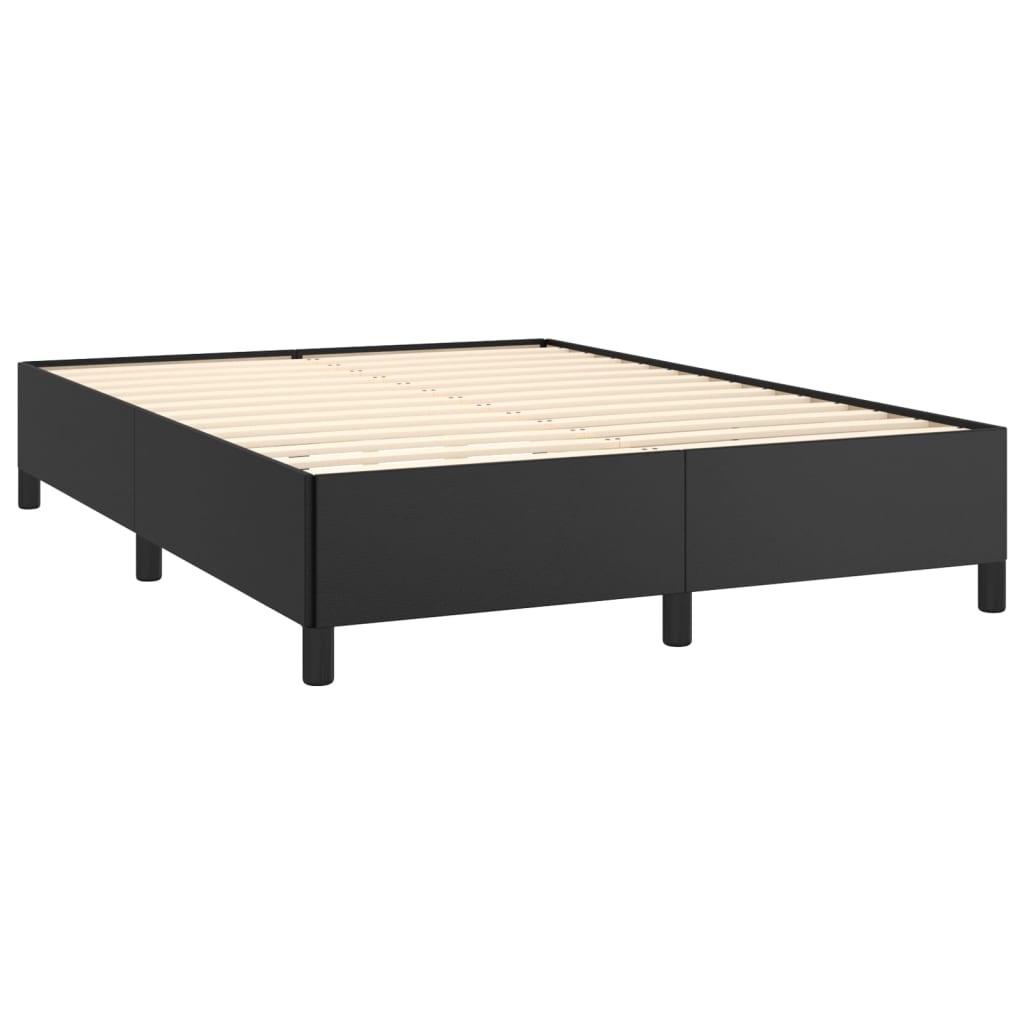 Okvir za krevet crni 140x190 cm od umjetne kože