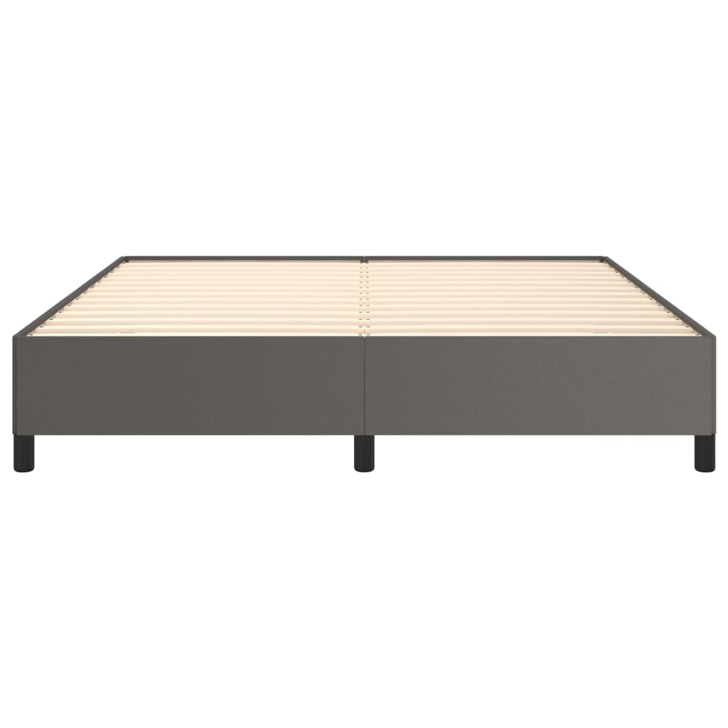 Okvir za krevet sivi 180x200 cm od umjetne kože