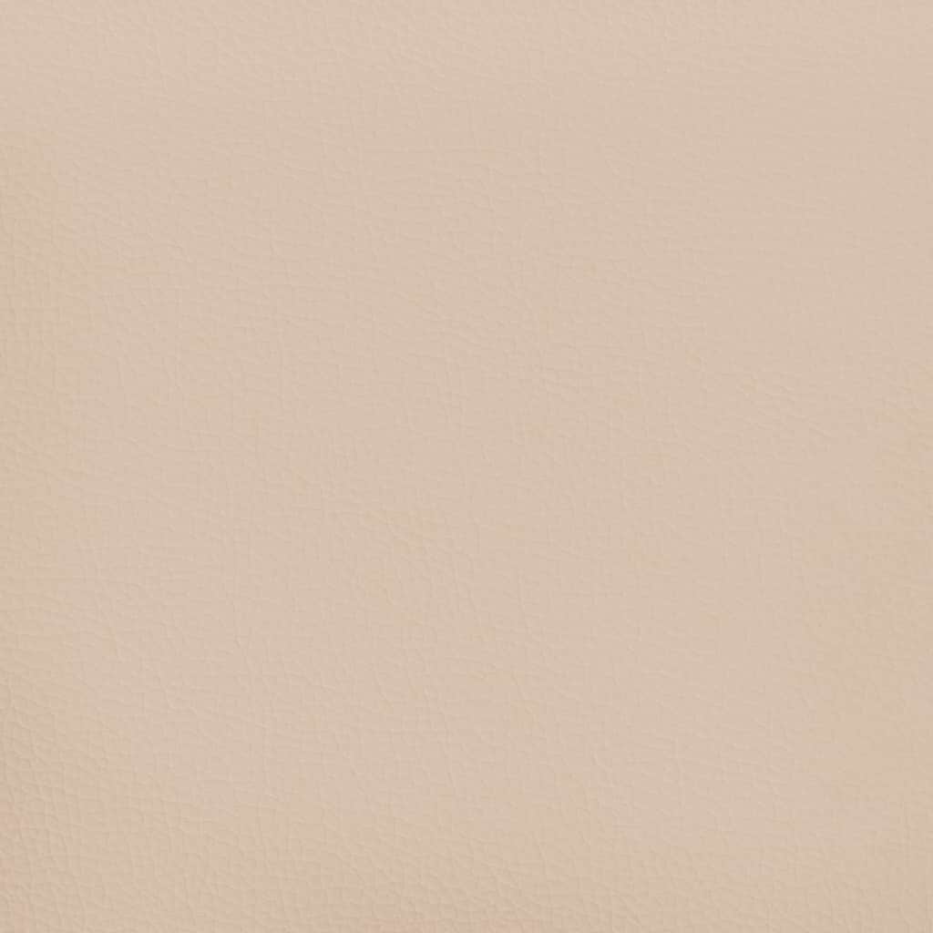 Okvir za krevet s uzglavljem bez madraca cappuccina 120x200 cm