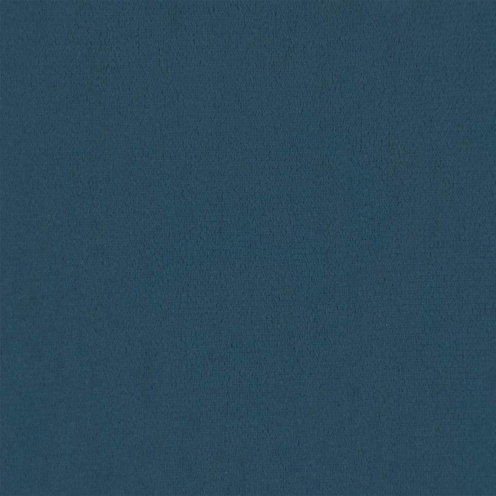 Okvir za krevet bez madraca tamnoplavi 80x200 cm baršunasti