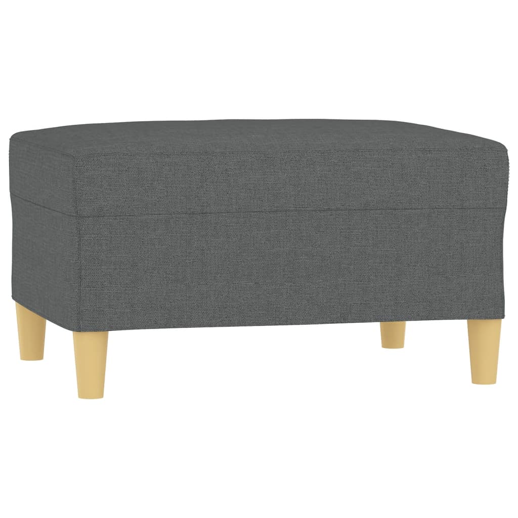 Tabure tamnosivi 70 x 55 x 41 cm od tkanine