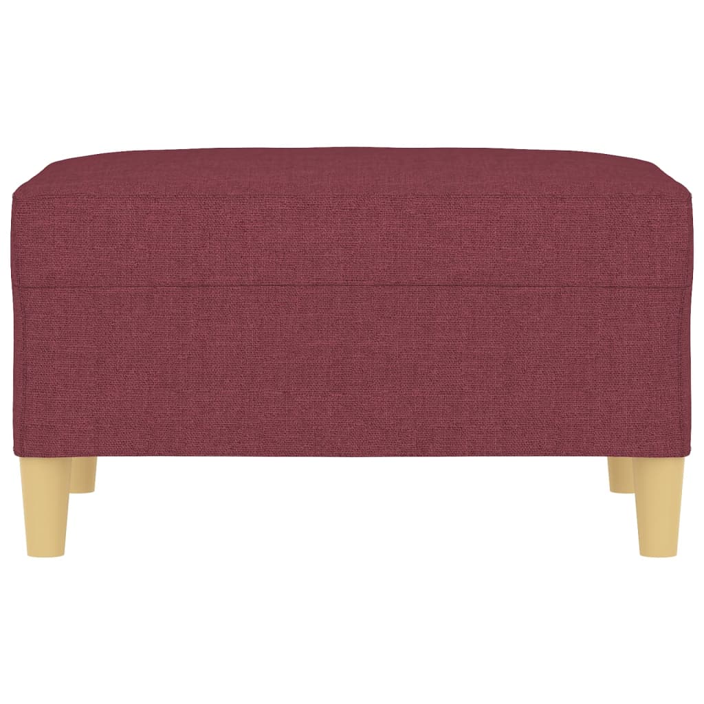 Tabure crvena boja vina 70 x 55 x 41 cm od tkanine