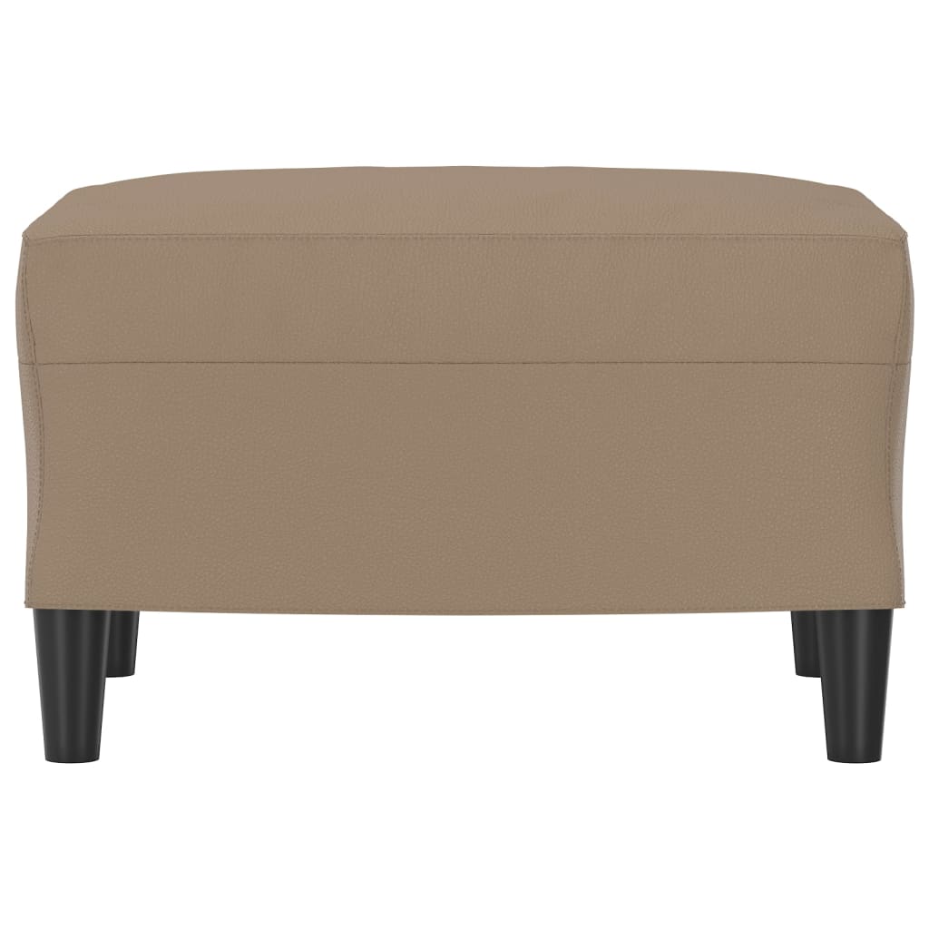 Tabure boja cappuccina 60 x 50 x 41 cm od umjetne kože