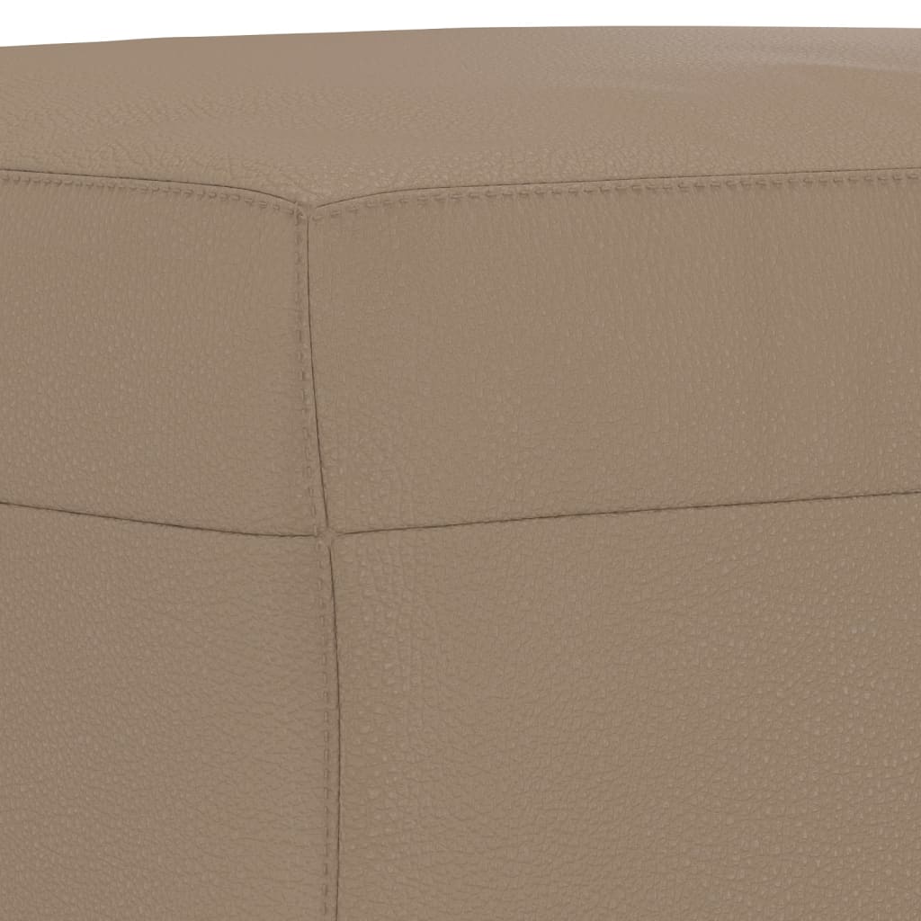 Tabure boja cappuccina 60 x 50 x 41 cm od umjetne kože