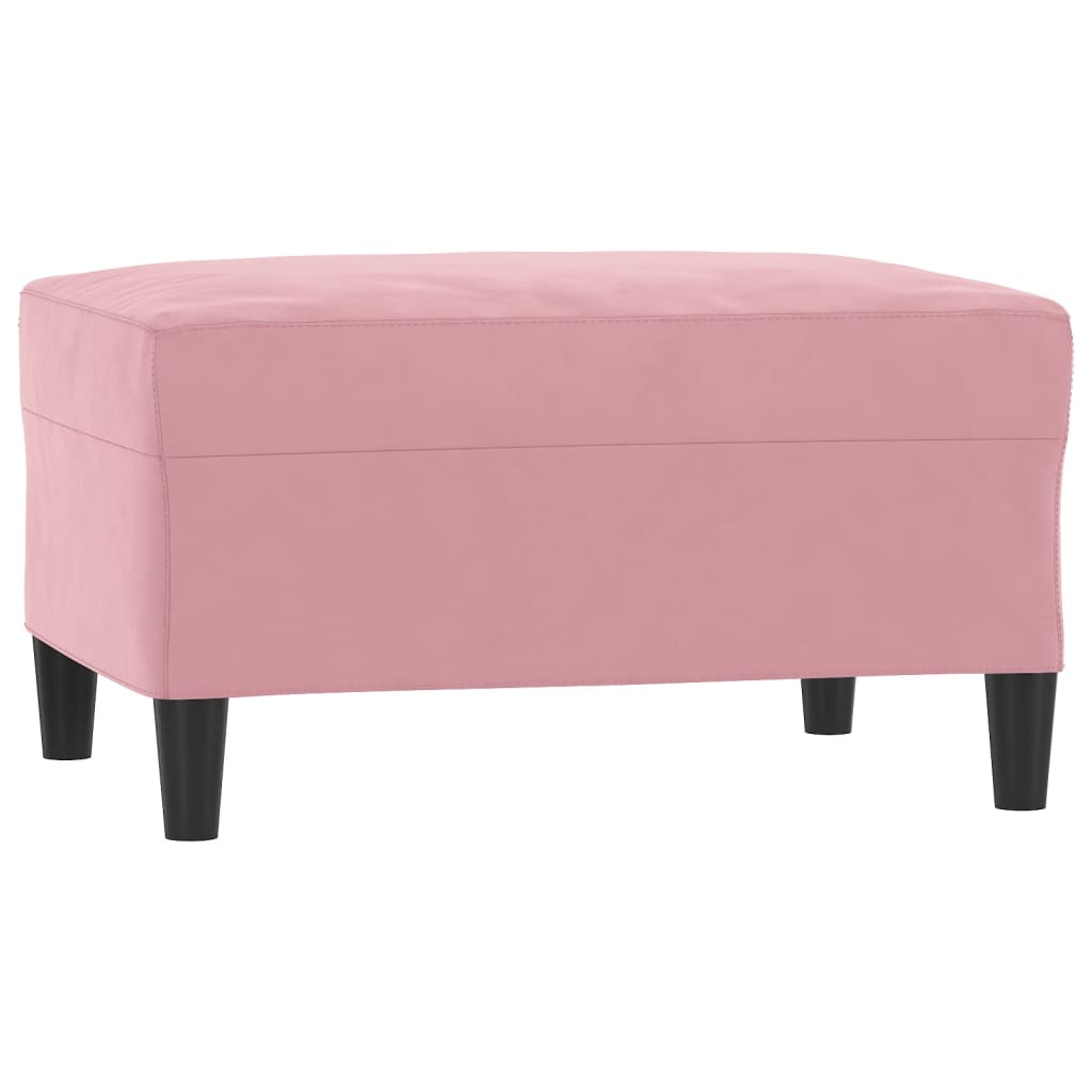 Tabure Ružičasta 70 x 55 x 41 cm baršunasti