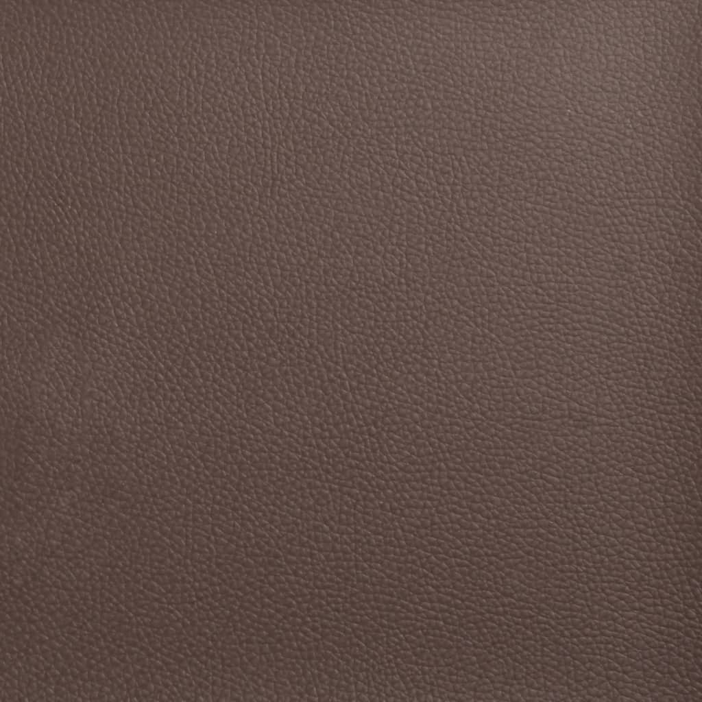 Tabure smeđi 70 x 55 x 41 cm od umjetne kože