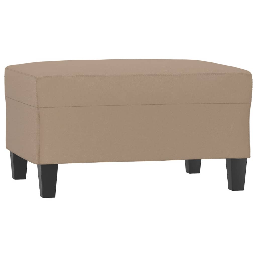Tabure boja cappuccina 70 x 55 x 41 cm od umjetne kože