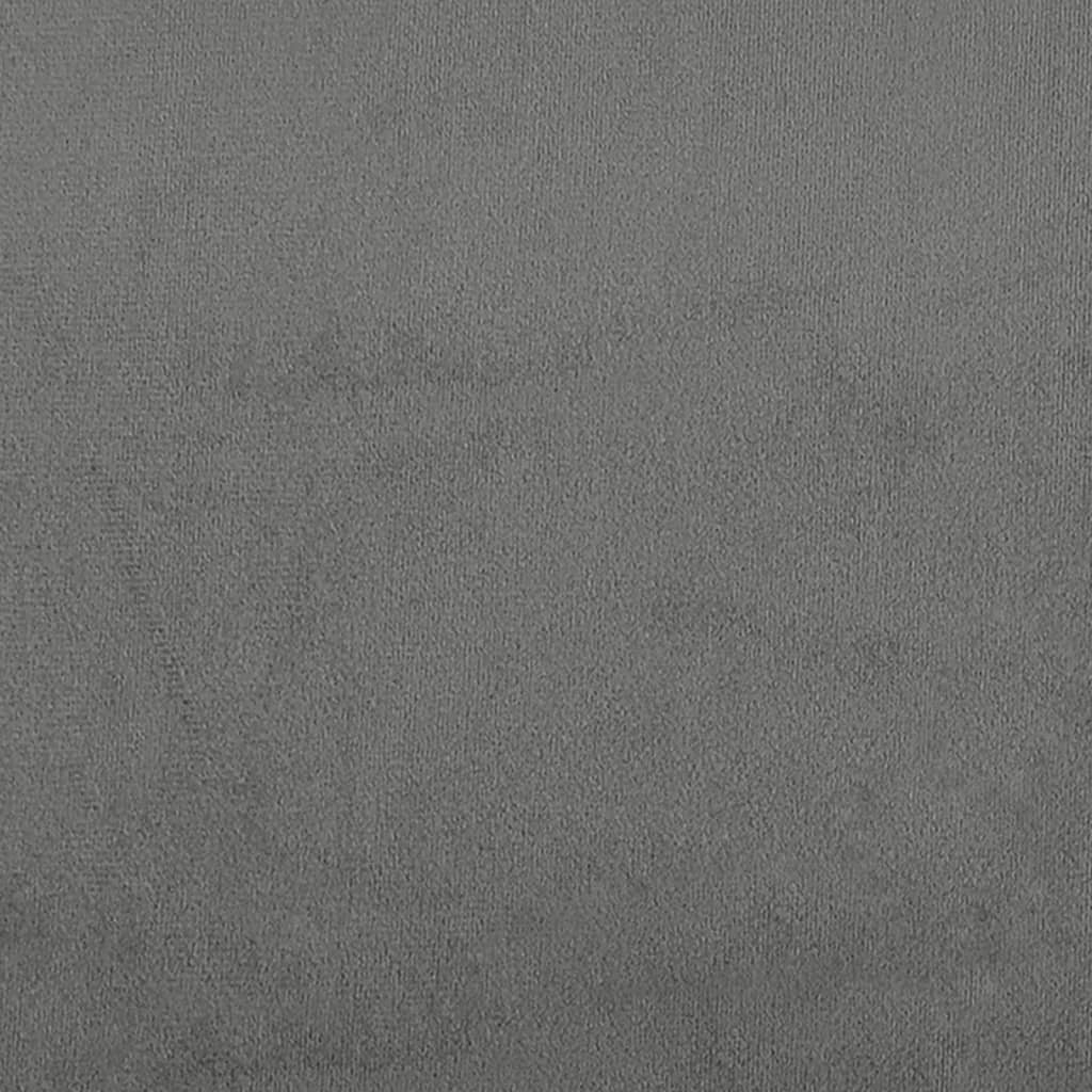 Tabure tamnosivi 70 x 55 x 41 cm od mikrovlakana