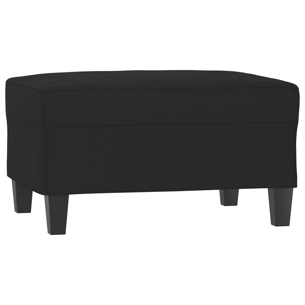 Tabure crni 70 x 55 x 41 cm od mikrovlakana