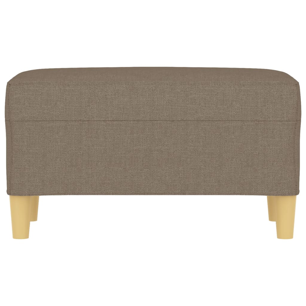 Klupa smeđesiva 70 x 35 x 41 cm od tkanine