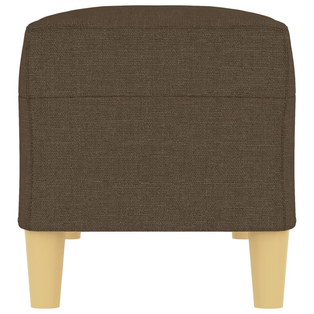 Klupa smeđa 100x30x30 cm od tkanine