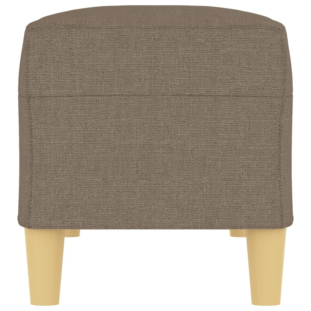 Klupa smeđesiva 100x30x30 cm od tkanine