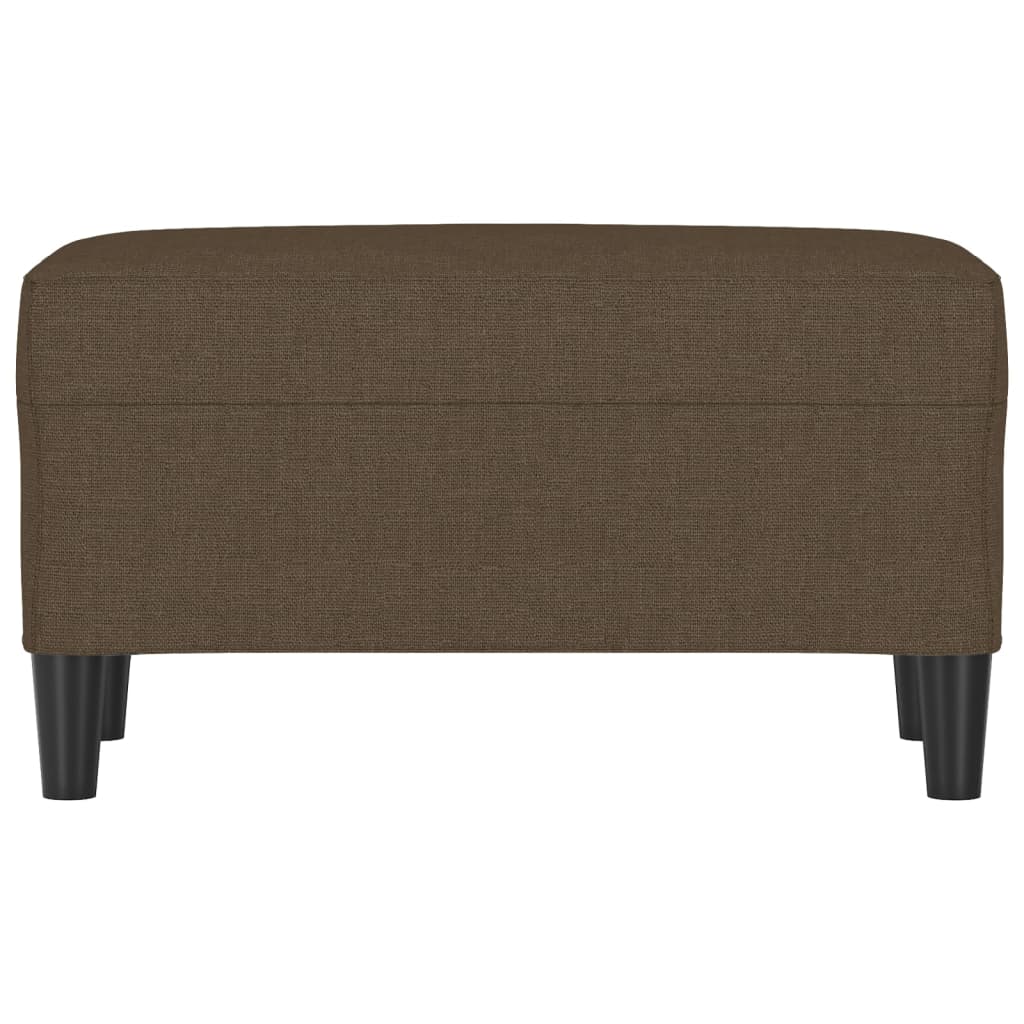 Klupa smeđa 70 x 35 x 41 cm od tkanine