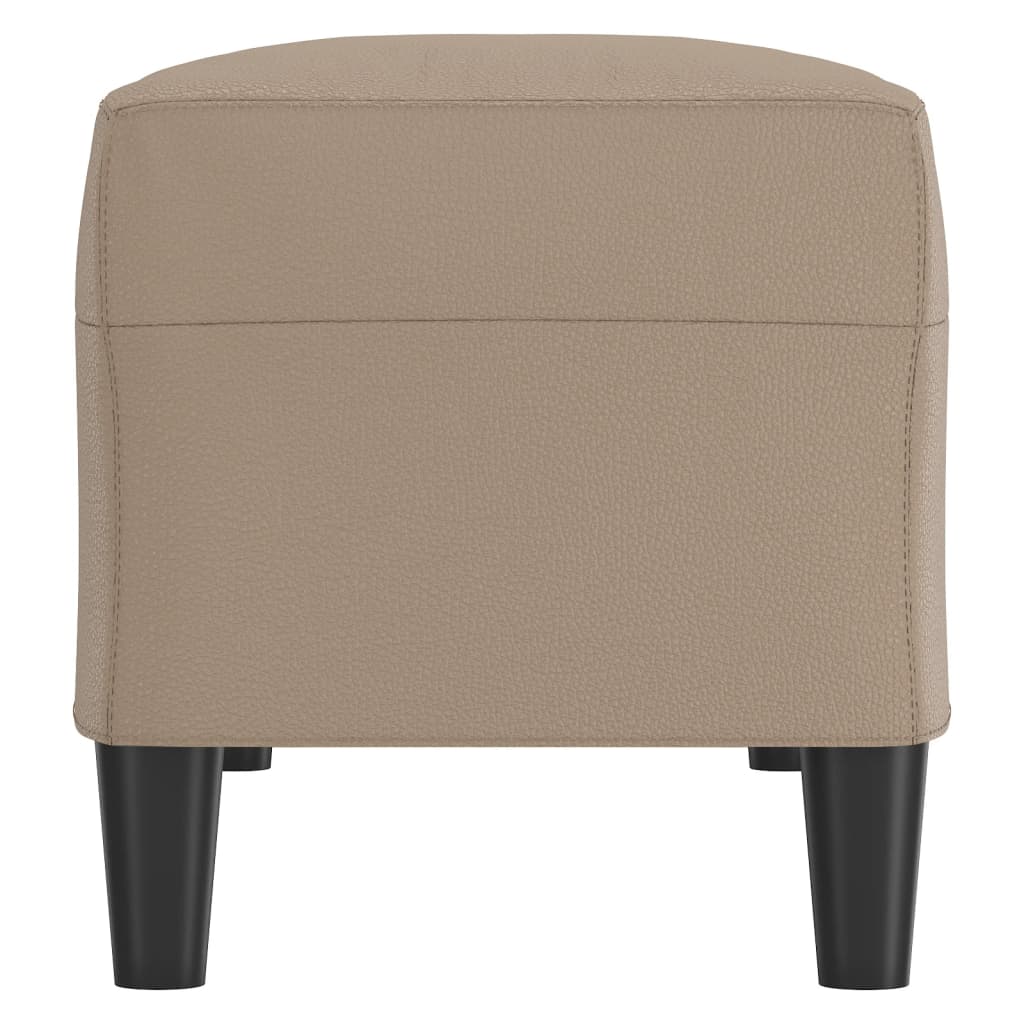 Klupa boja cappuccina 100 x 35 x 41 cm od umjetne kože