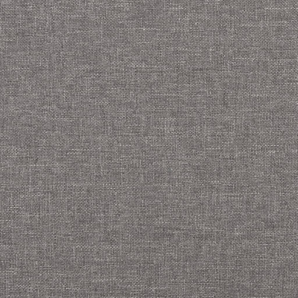 Klupa svjetlosiva 70 x 35 x 41 cm od tkanine