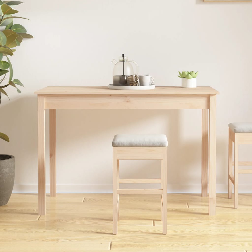 Blagovaonski stol 110 x 55 x 75 cm od masivne borovine