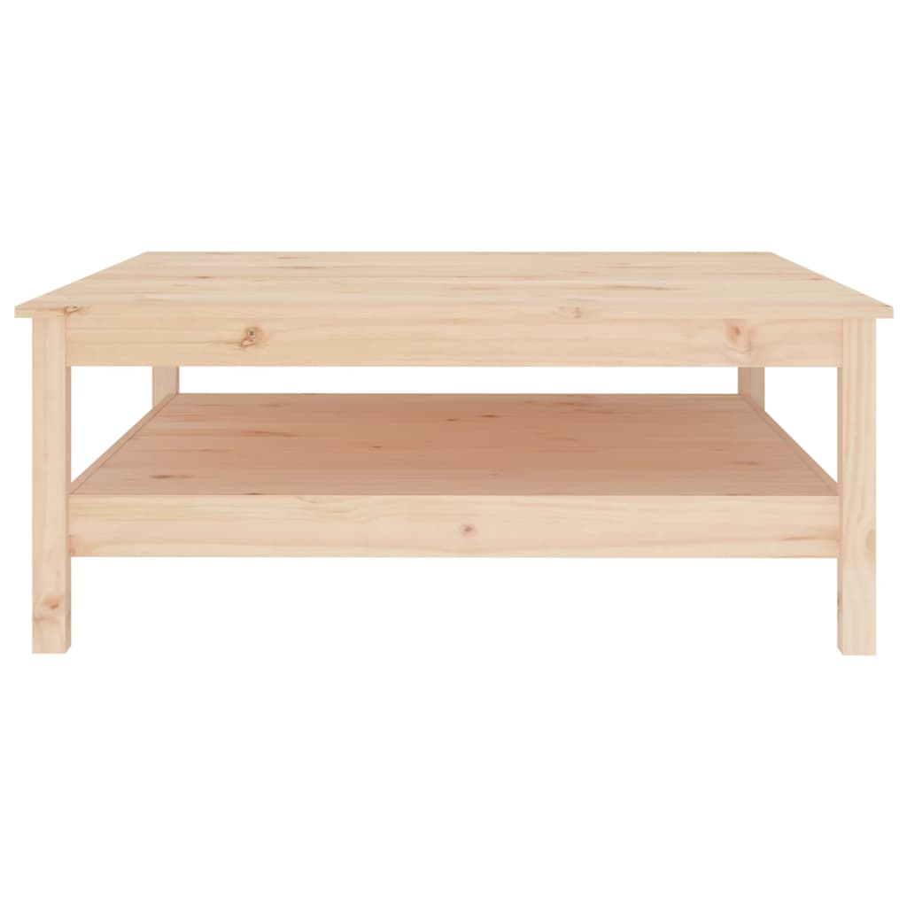 Klub stolić 100x100x40 cm Masivno drvo Bor