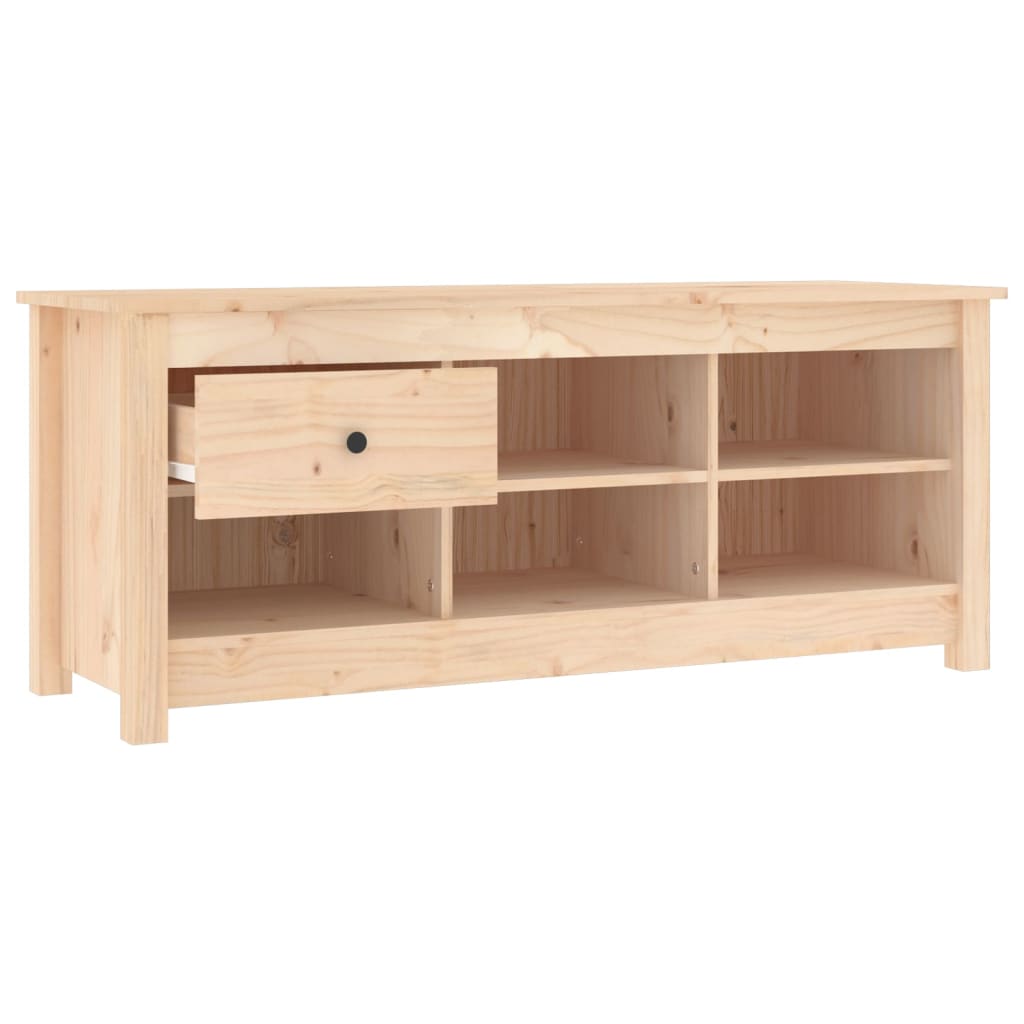Ormarić za cipele 110 x 38 x 45,5 cm od masivne borovine