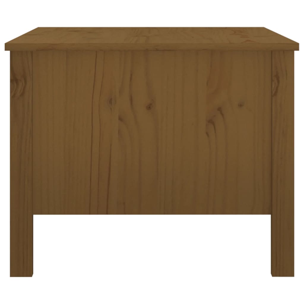 Stolić za kavu boja meda 100 x 50 x 40 cm od masivne borovine