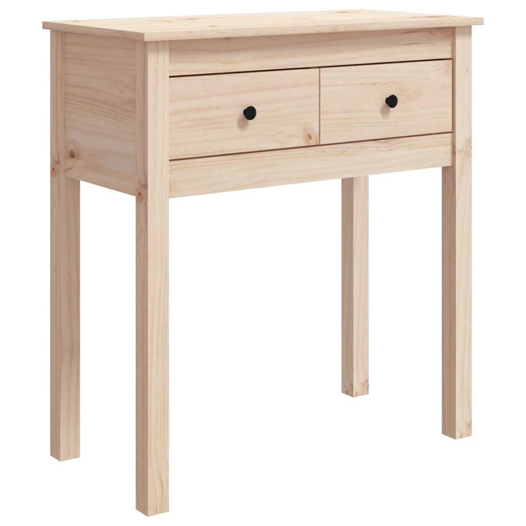 Konzolni stol 70 x 35 x 75 cm od masivne borovine