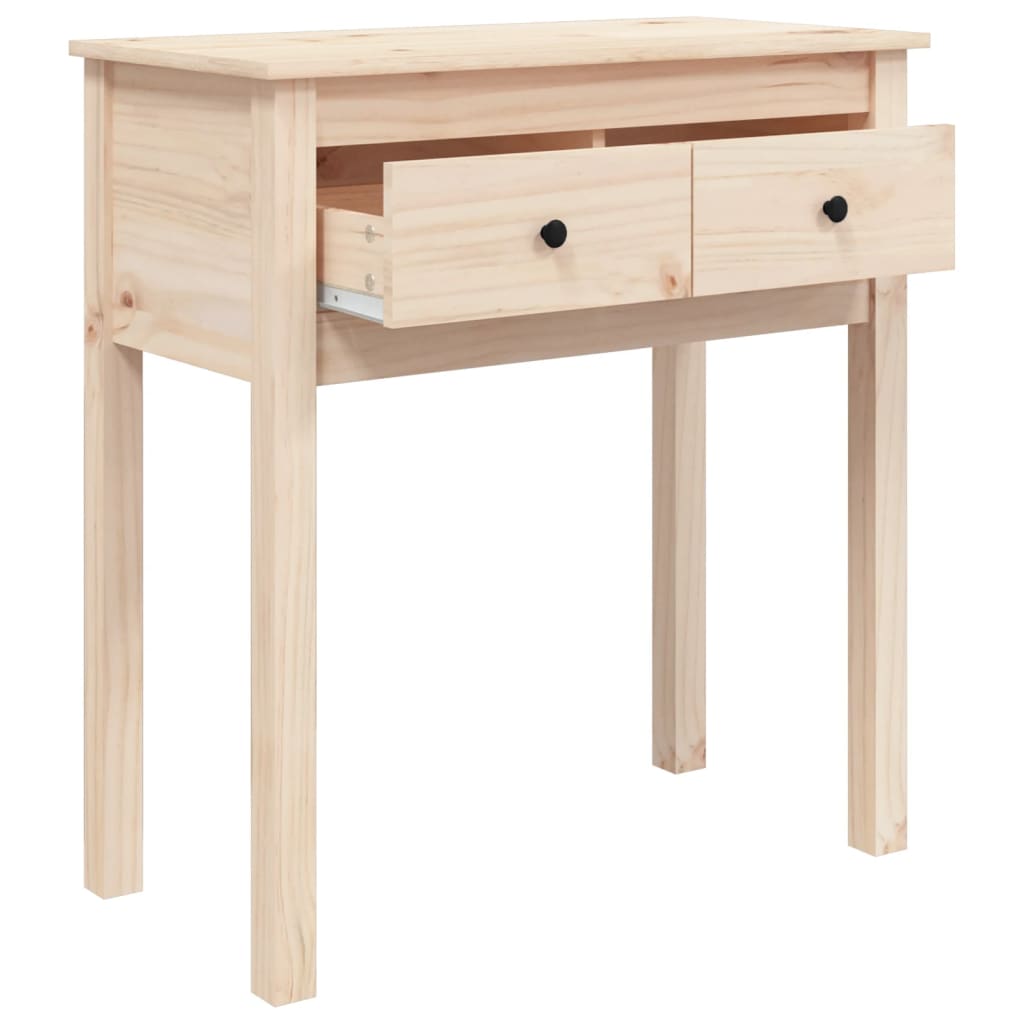 Konzolni stol 70 x 35 x 75 cm od masivne borovine