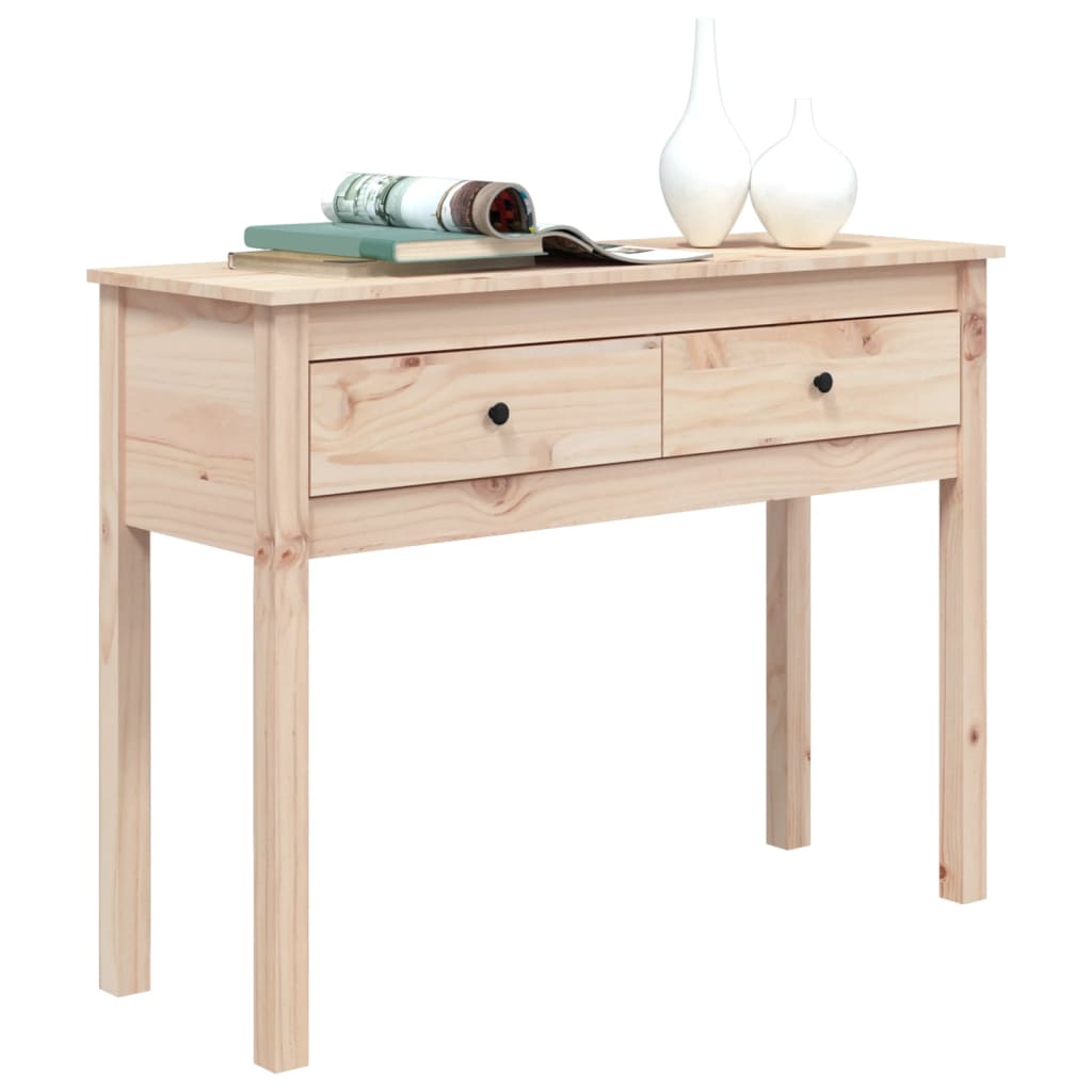 Konzolni stol 100x35x75 cm od masivne borovine
