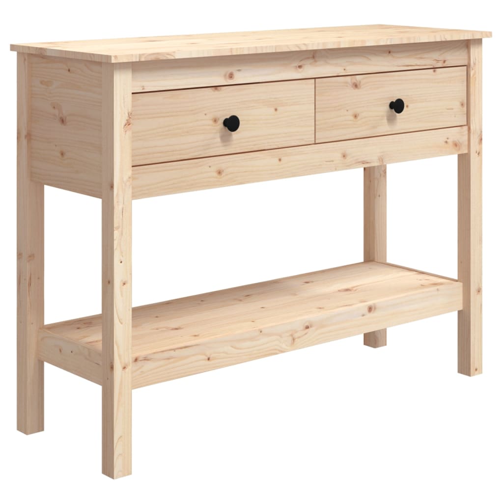 Konzolni stol 100x35x75 cm od masivne borovine