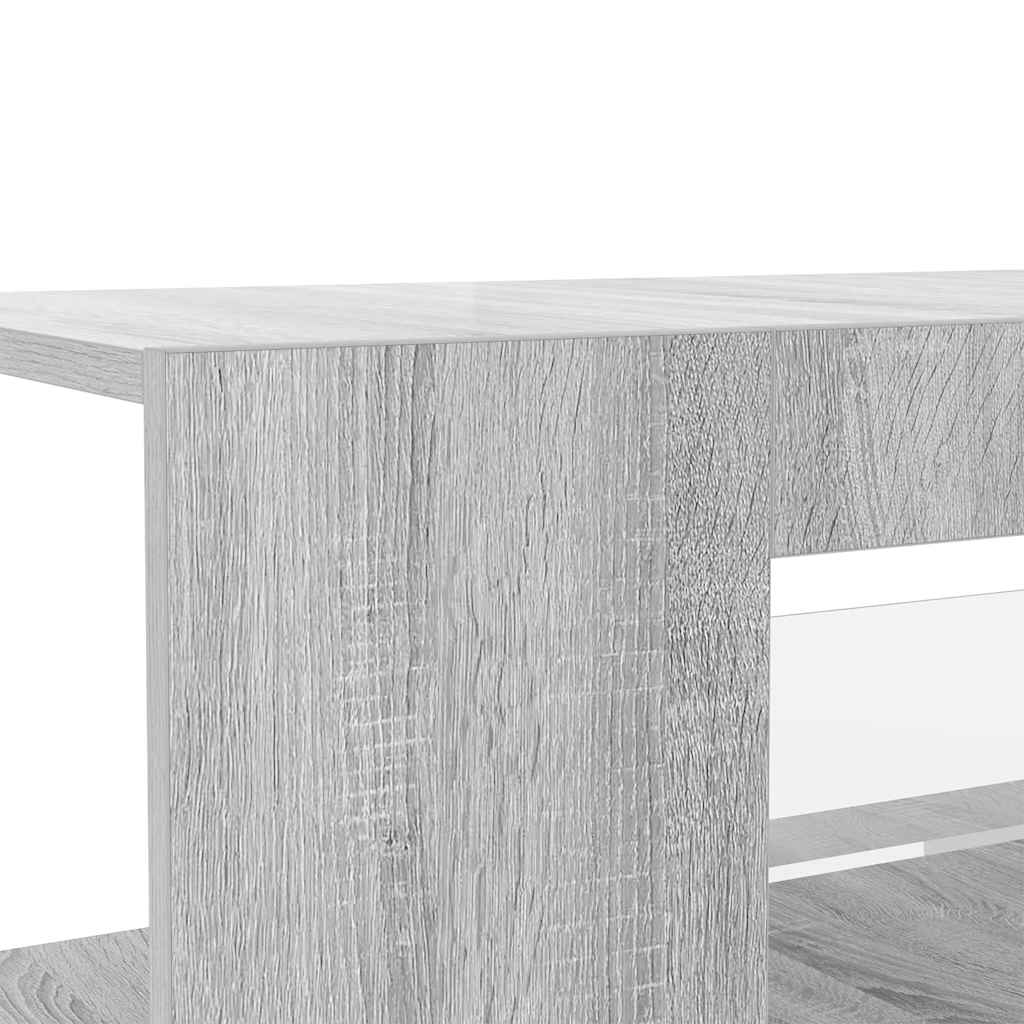 TV ormarić s LED svjetlima boja hrasta sonome 90 x 39 x 30 cm