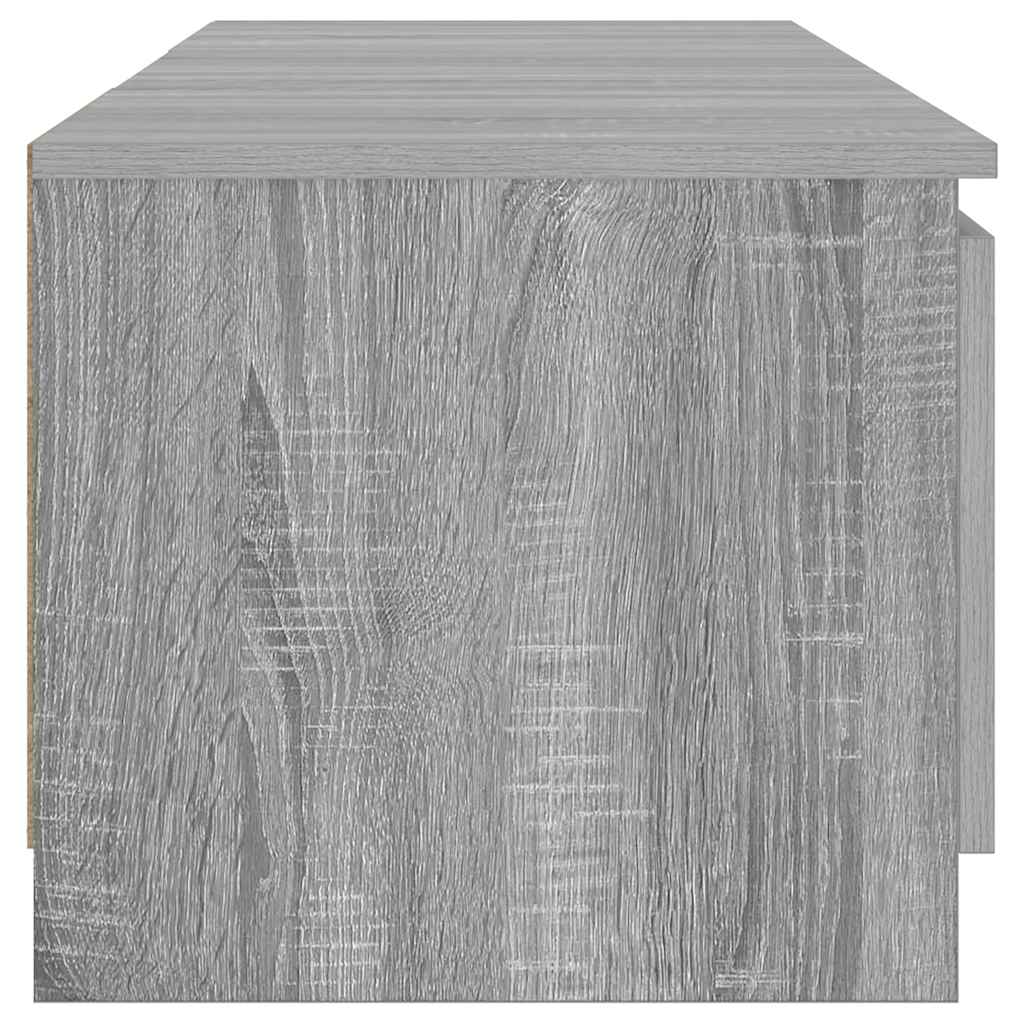 TV ormarić s LED svjetlima boja hrasta sonome 140x40x36 cm