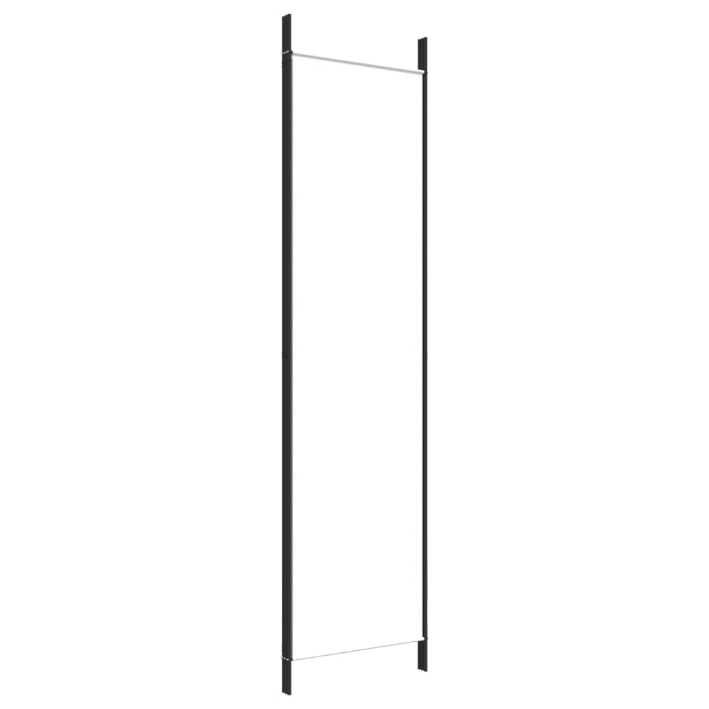 Sobna pregrada s 3 panela bijela 150 x 200 cm od tkanine