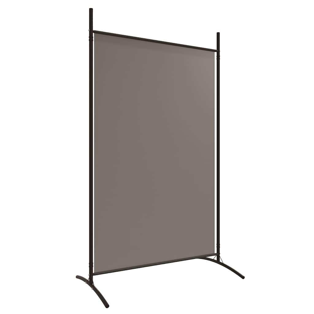 Sobna pregrada s 2 panela antracit 348 x 180 cm od tkanine