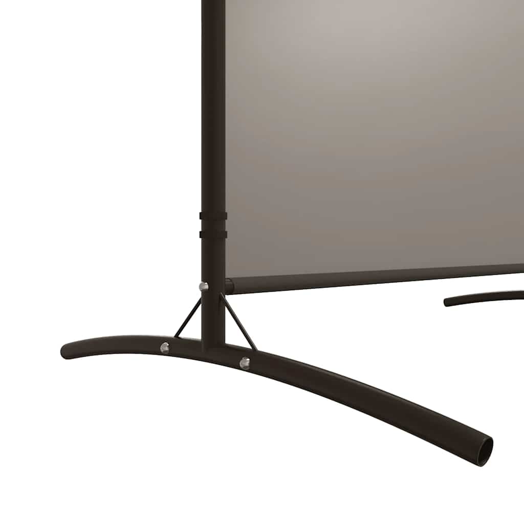 Sobna pregrada s 2 panela antracit 348 x 180 cm od tkanine