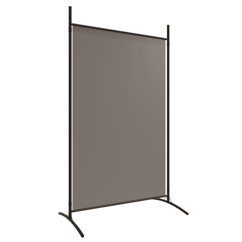 Sobna pregrada s 3 panela antracit 525 x 180 cm od tkanine